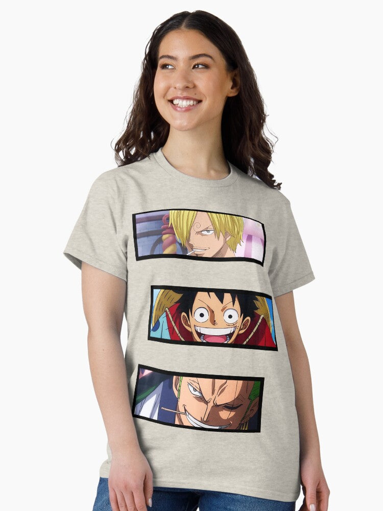 The monster trio (luffy, sanji, zoro) Classic T-Shirt