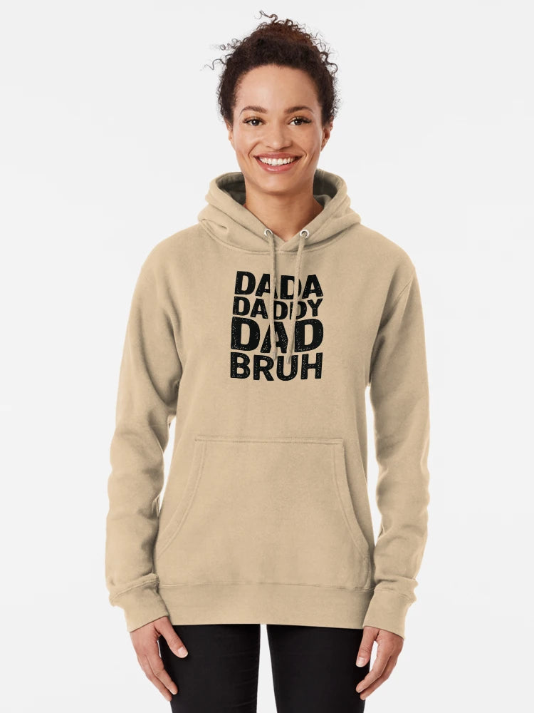 Dada Daddy Dad Bruh Funny Dad Quote Shirt. Father's Day Gift for Him. Classic T-Shirt