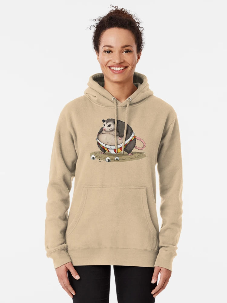 Cute Sumo Opossum Warrior – Funny Animal Wrestling Design Classic T-Shirt