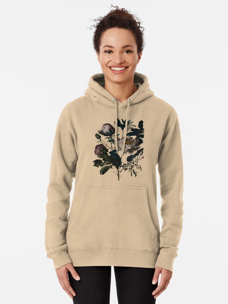 Dark Academia Peony Botanical Classic T-Shirt