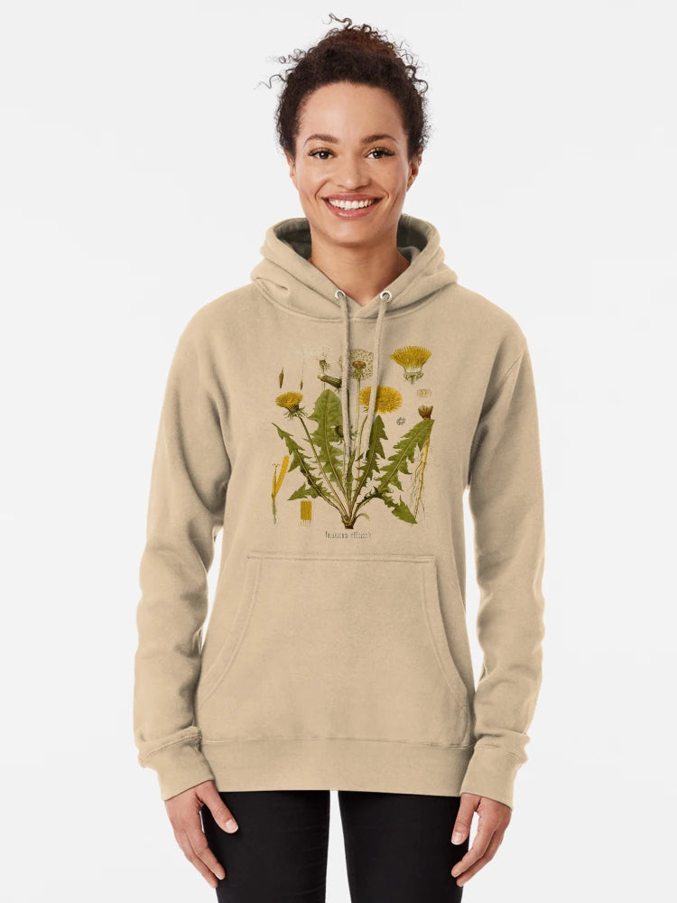 DANDELION Antique botanical illustration Classic T-Shirt