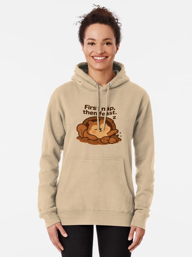 Cute Squirrel Mole Nap Snack Cozy Forest Animal Classic T-Shirt