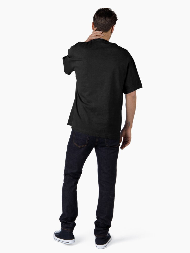 black BOGOLAN graphic Oversized T-Shirt
