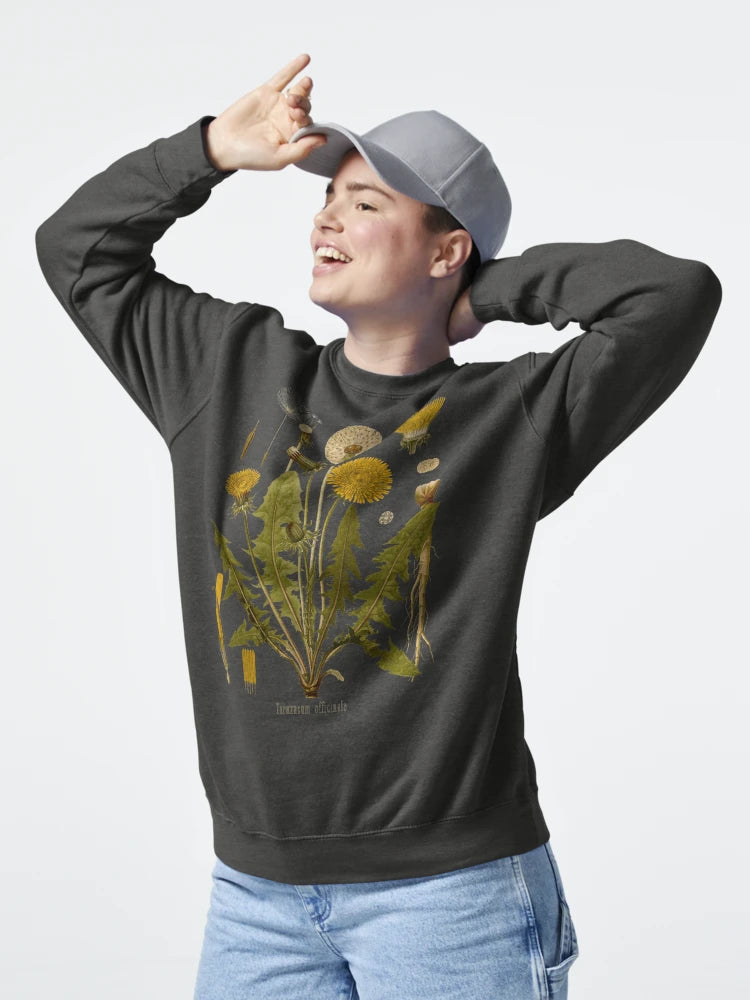 DANDELION Antique botanical illustration Classic T-Shirt