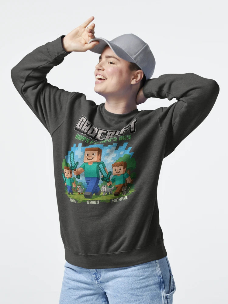 DadCraft - Happy Father's Day - A Minecraft Movie Classic T-Shirt