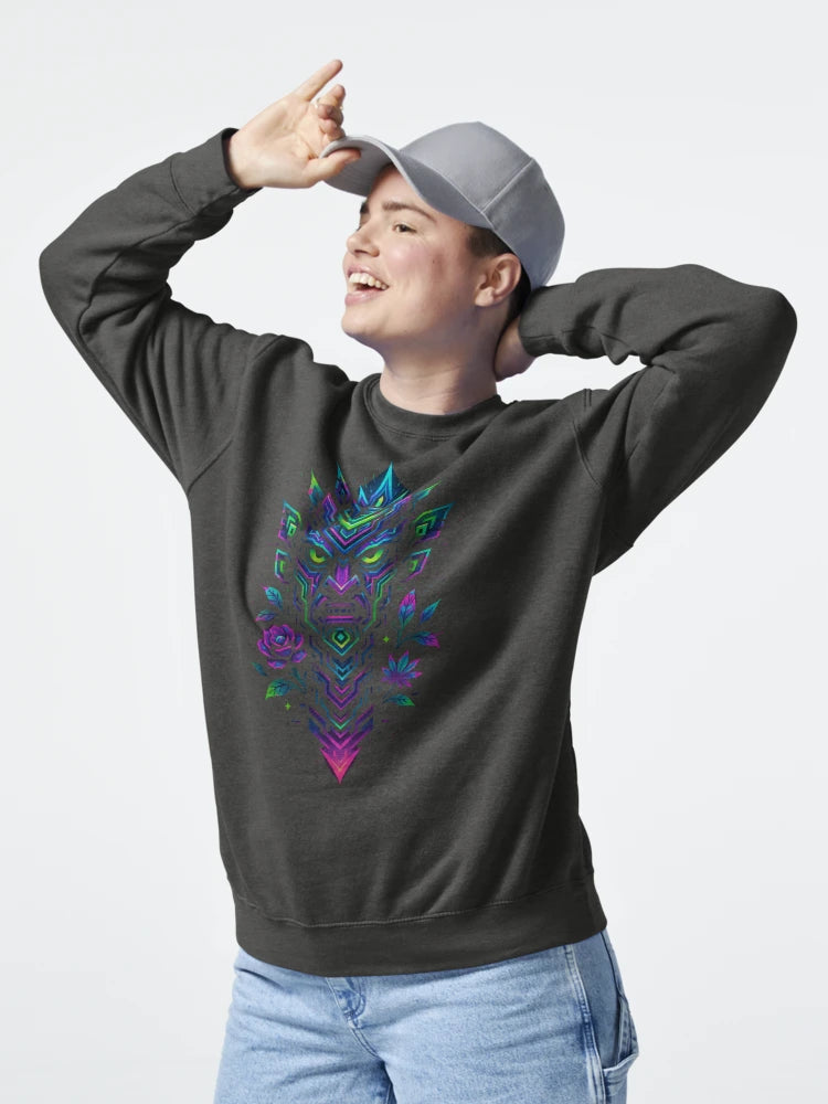 Cyber Totem - Glitch Spirit Guardian Classic T-Shirt
