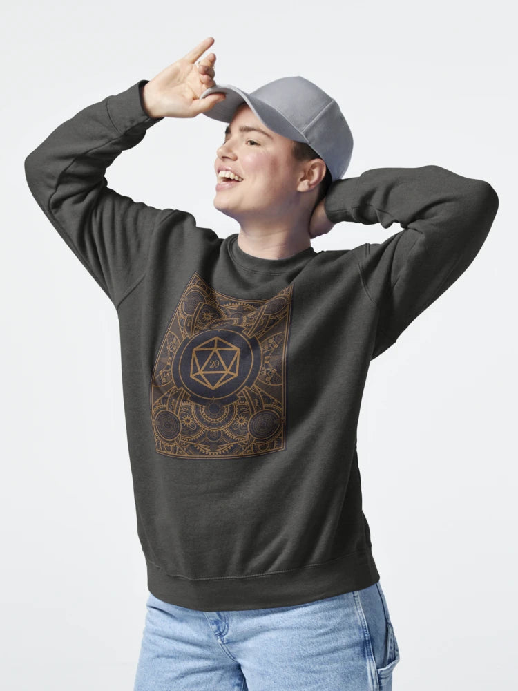 D20 Dice Steampunk Mech Classic T-Shirt