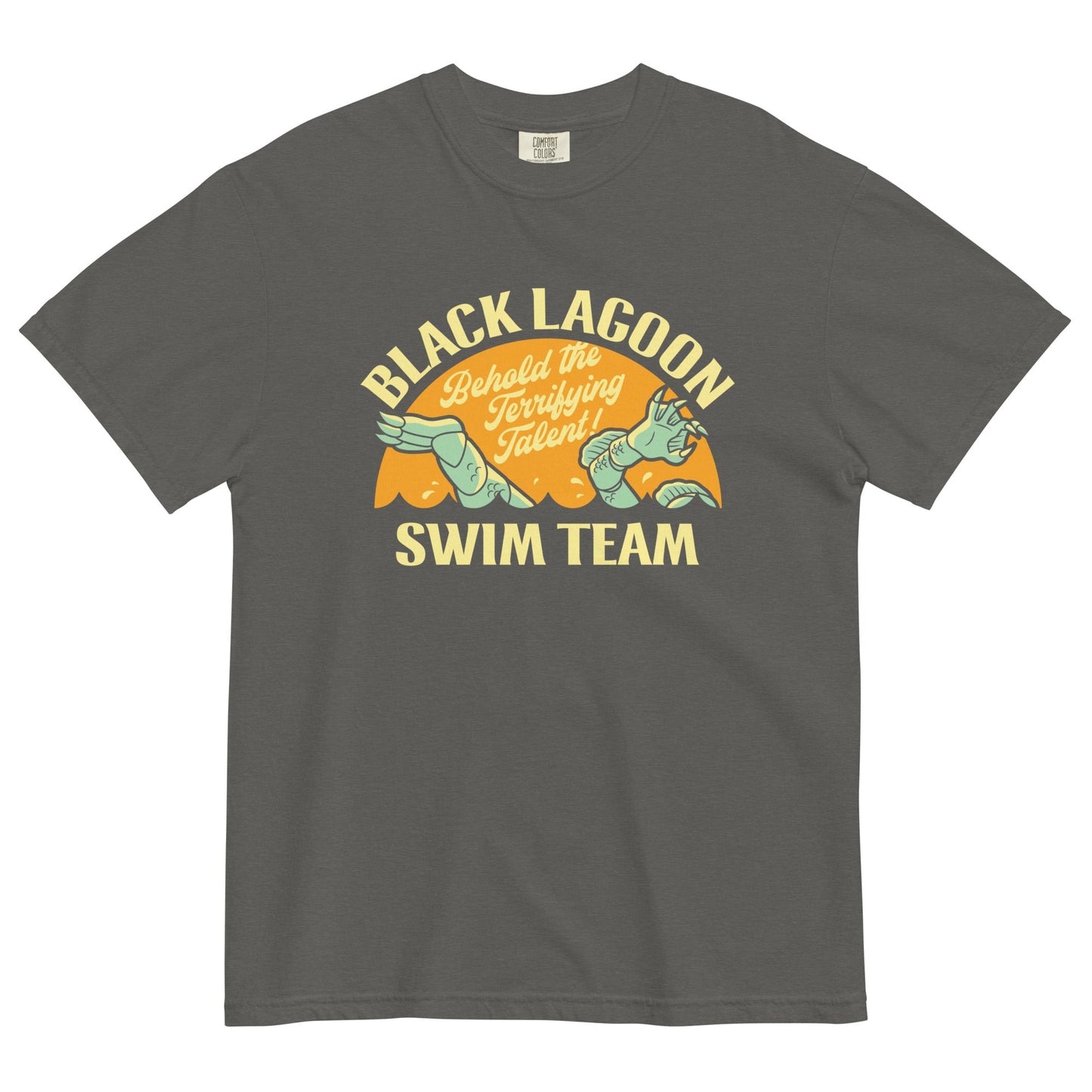 Black Lagoon Swim Team Men's Relaxed Fit Tee