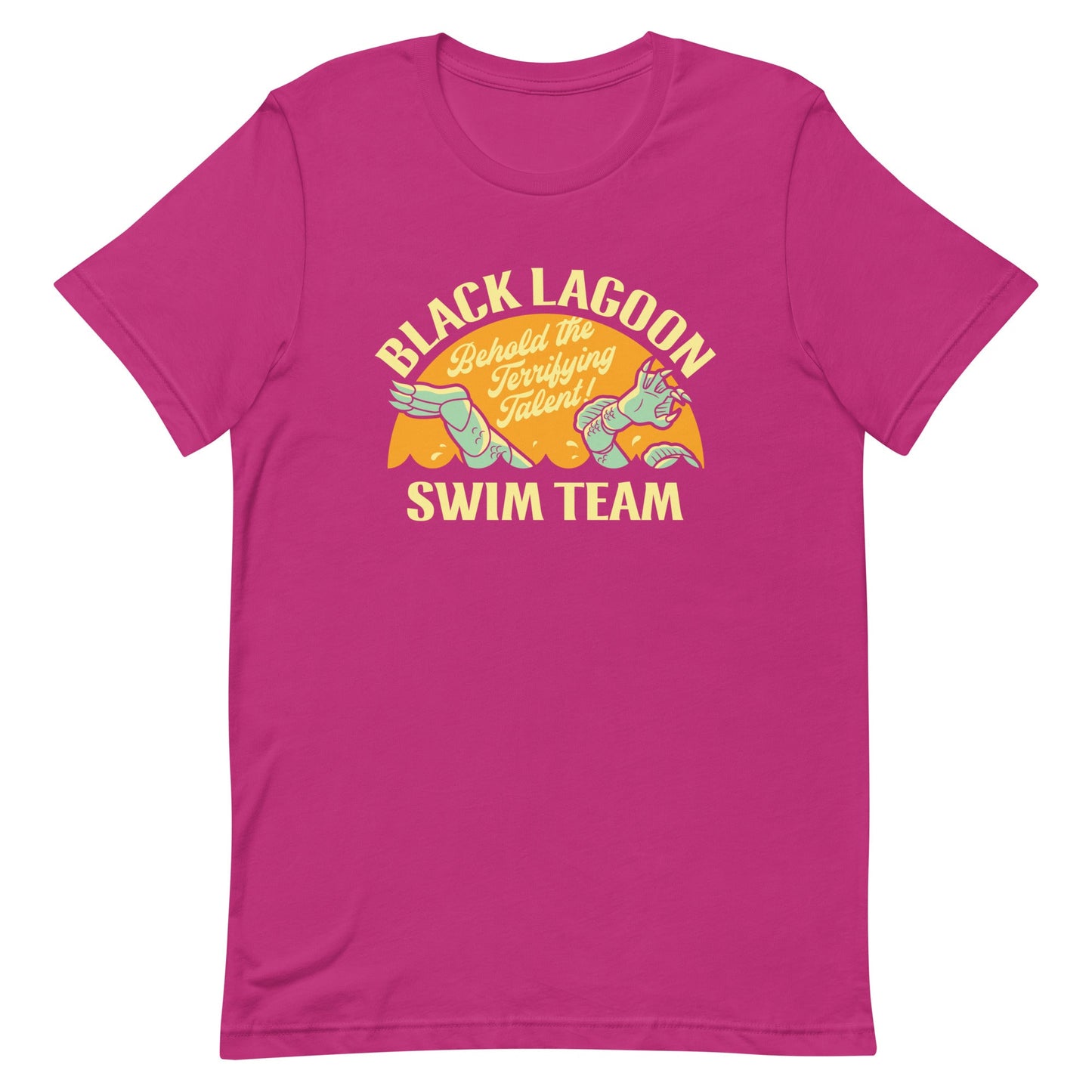 Black Lagoon Swim Team Men's Signature Tee