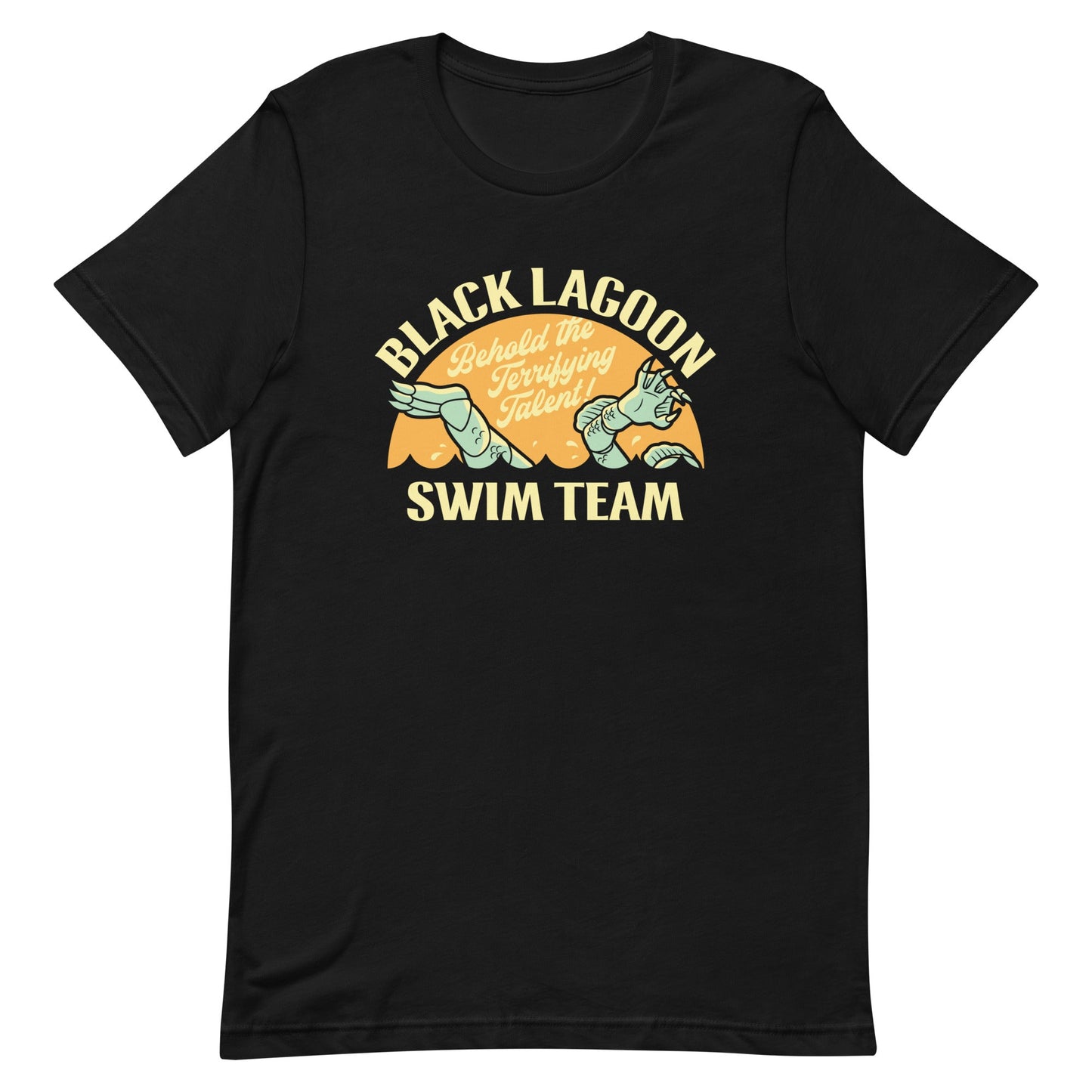 Black Lagoon Swim Team Men's Signature Tee