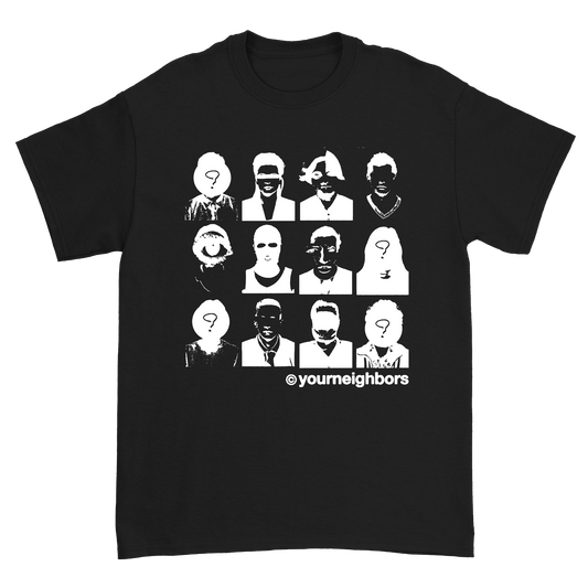 Your Neighbors - 12Face T-Shirt (Black)