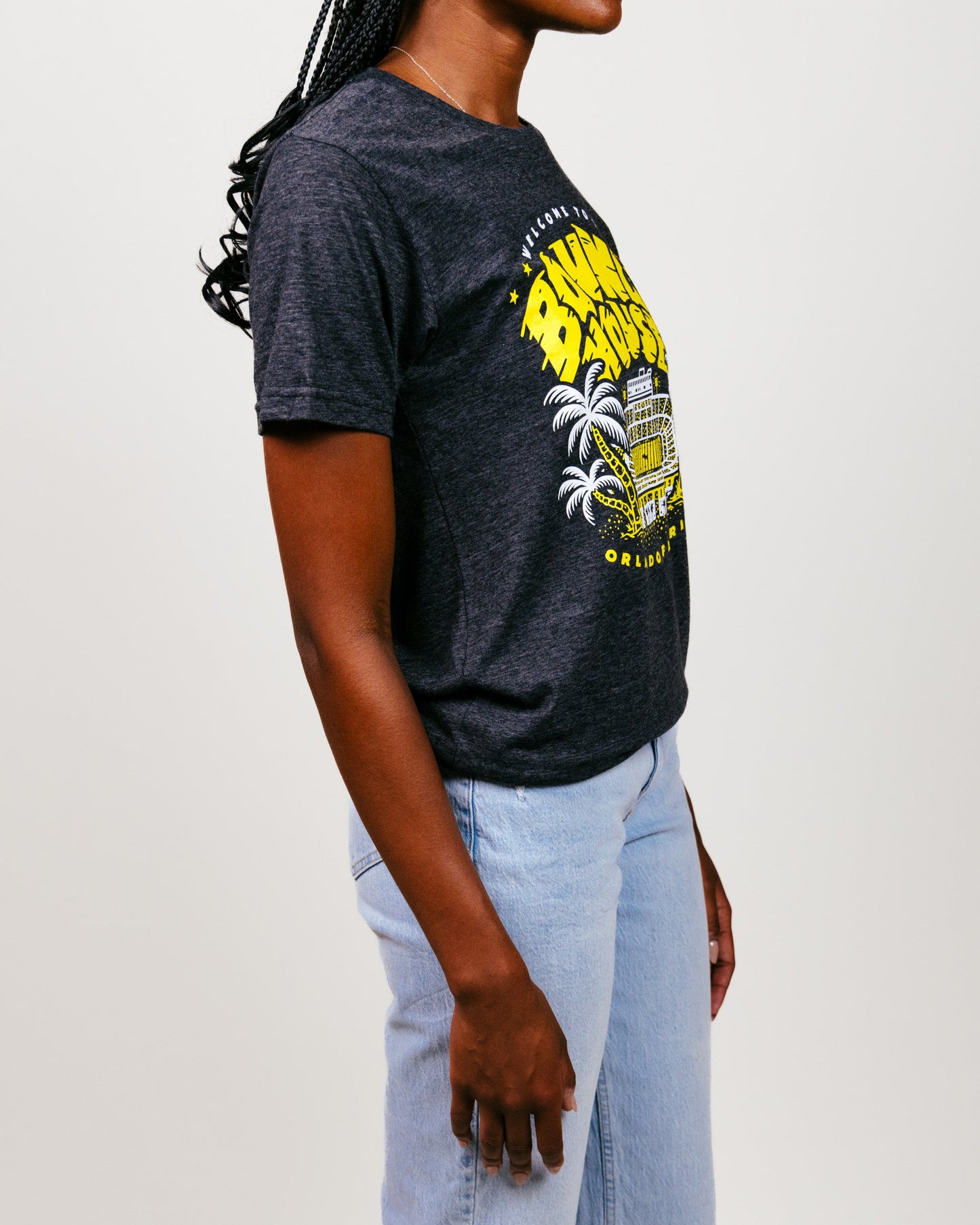 UCF Bounce House Vintage Black T-Shirt