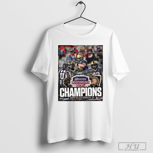 Army Black Knights Win Louisiana Tech Bulldogs Radiance Technologies Independence Bowl Champs 2024 Poster T Shirt