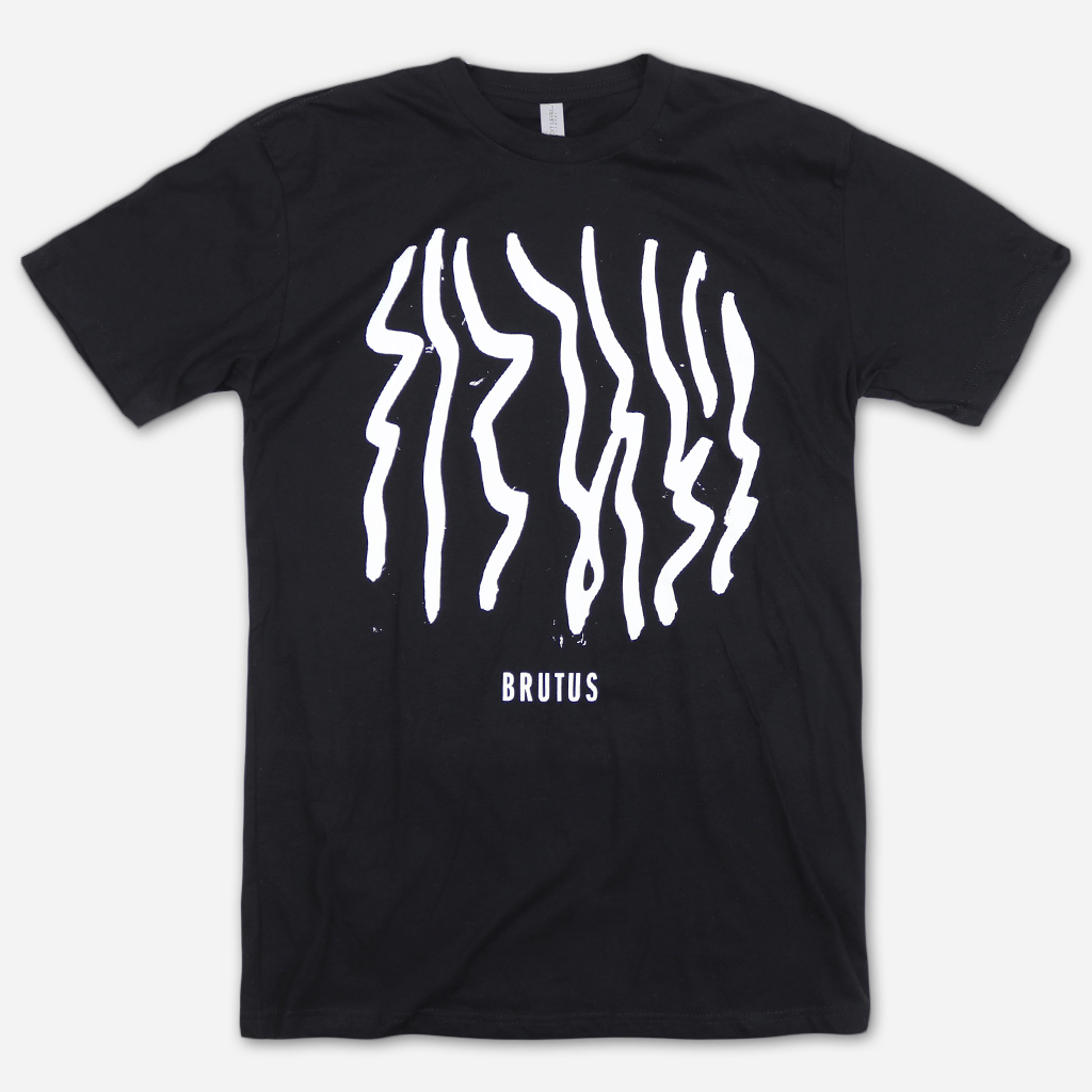 NEST Front Print Black T-Shirt