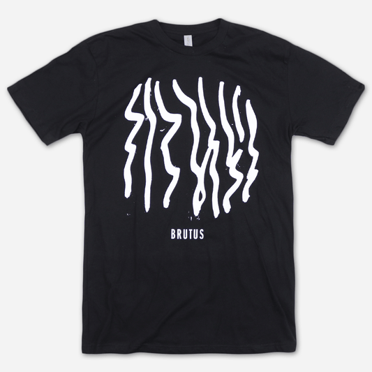 NEST Front Print Black T-Shirt