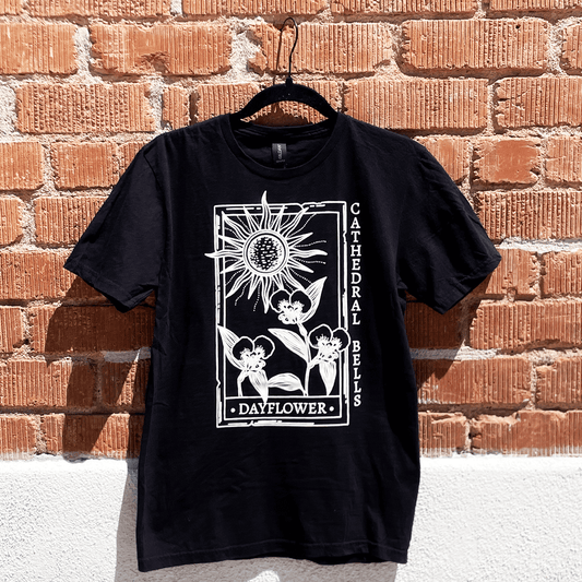 Dayflower Black T-Shirt