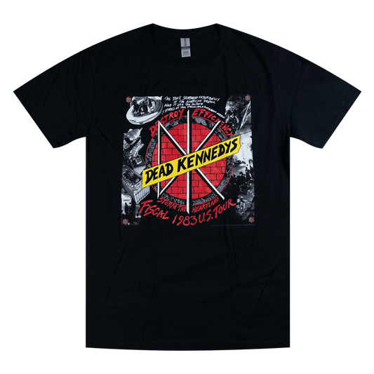 Destroy Efficiency 1983 Black T-Shirt
