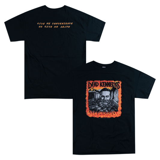 Give Me Convenience With Back Black T-Shirt