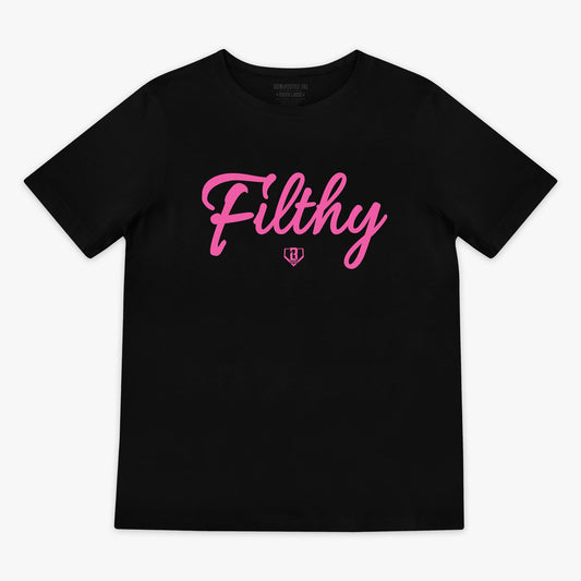 Filthy Youth Tee - Black/Pink