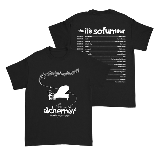 Grace Enger - Piano Tee - Black