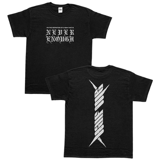 Never Enough Black Tee