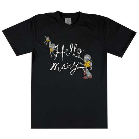 Cursive Black T-Shirt