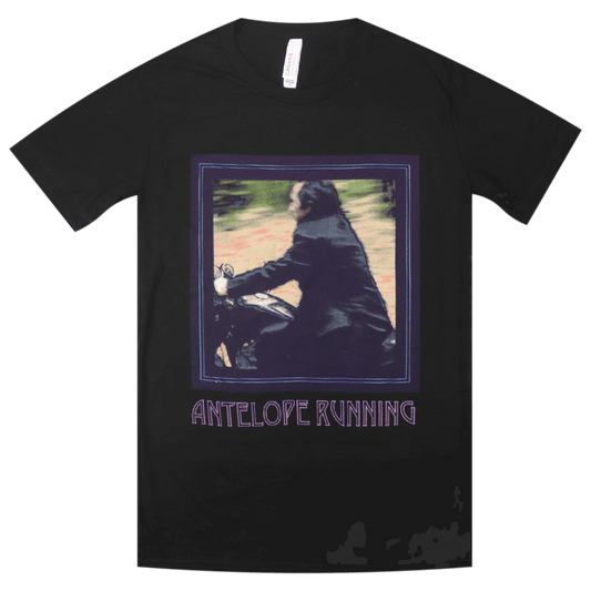 Antelope Running Black T-Shirt
