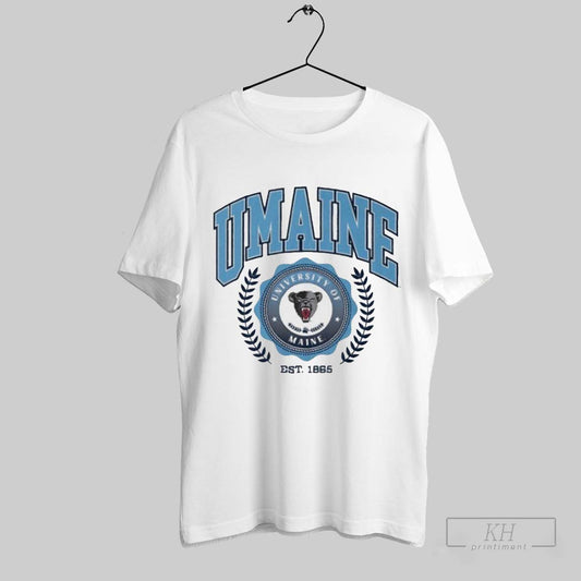 Maine Black Bears Team Crest T Shirt T Shirt Sweatshirt Cutom Poster Coffee Mugs Ornaments