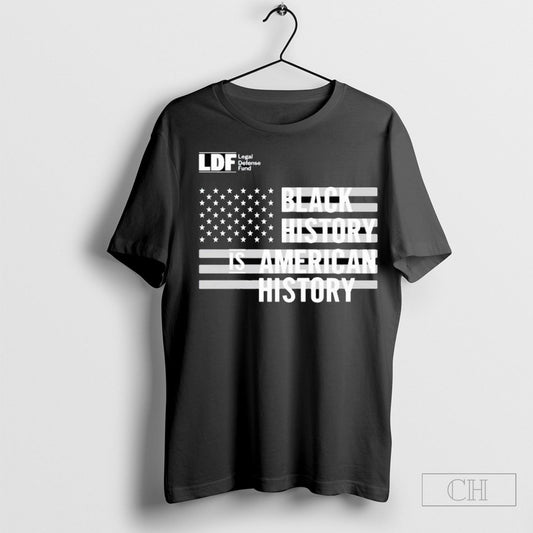 Official Samuel L Jackson Ldf Legal Defense Fund Black History Is American History Shirt