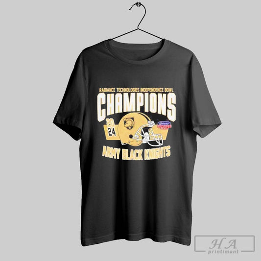 Official Technologies Independence Bowl Champions 2024 Army Black Knights Shirt