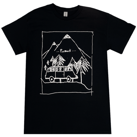 Camping Black T-Shirt
