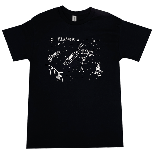 Never Happen Black T-Shirt