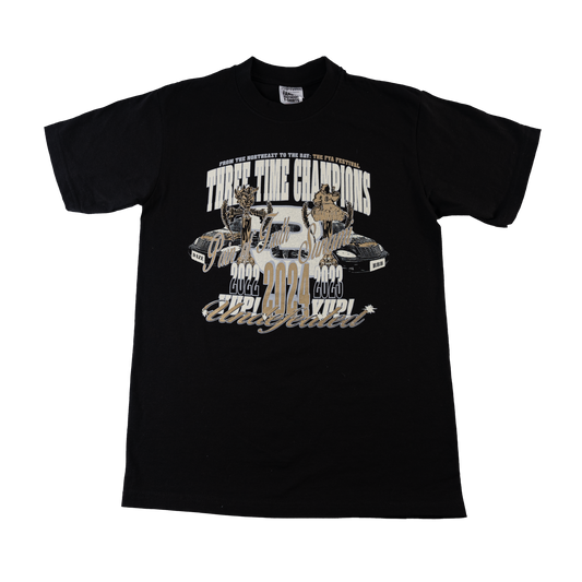Pain Of Truth - Three Time Champions Black T-Shirt