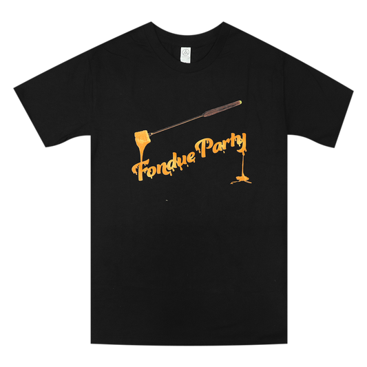Fondue Party Black T-Shirt