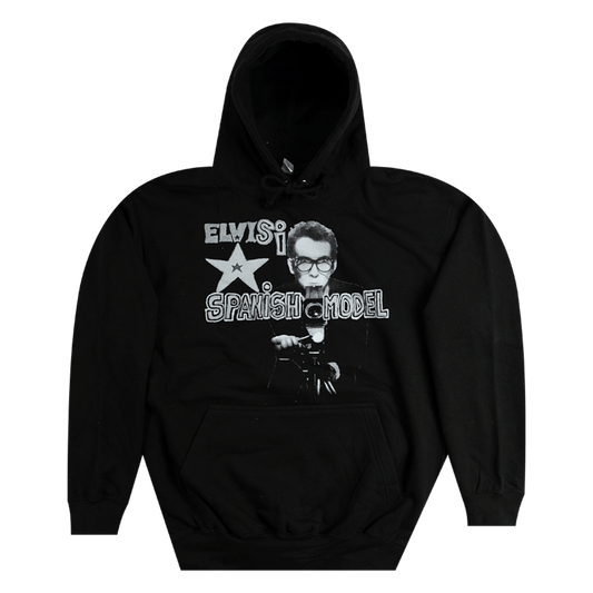 Spanish Model Black Hoodie