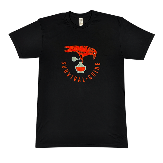 Survival Guide Crow Black T-Shirt