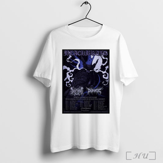 Trending Poster Blackbraid North American Tour 2025 With Special Guest Lamp Of Murmuur And Dodsrit T Shirt Sweatshirt