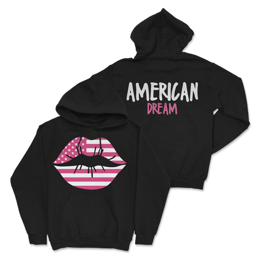 Zoe Day - Lips Hoodie - Black