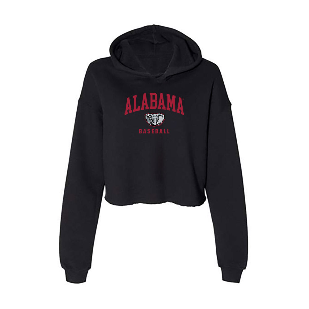 Alabama - NCAA Baseball : JT Blackwood - Women's Crop Fleece Hoodie