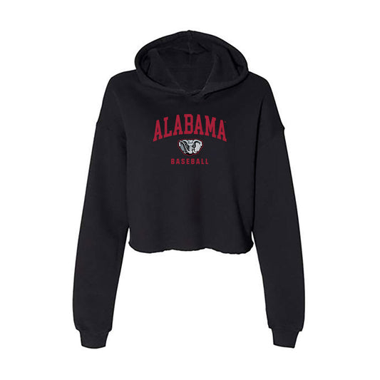 Alabama - NCAA Baseball : JT Blackwood - Women's Crop Fleece Hoodie
