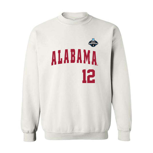 Alabama - NCAA Baseball : JT Blackwood - NCAA¬Æ Replica Shersey Crewneck Sweatshirt