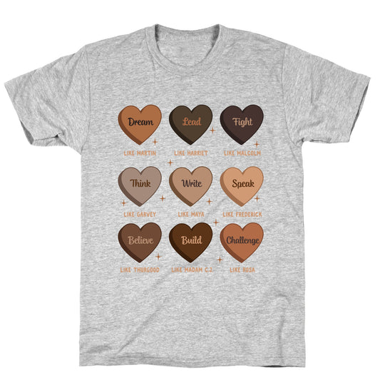 Celebrating Black History Leaders T-Shirt