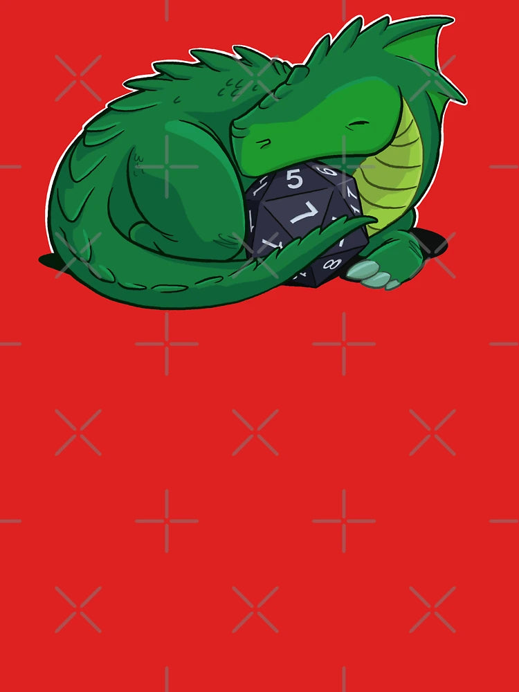 D20 Green Dragon Classic T-Shirt