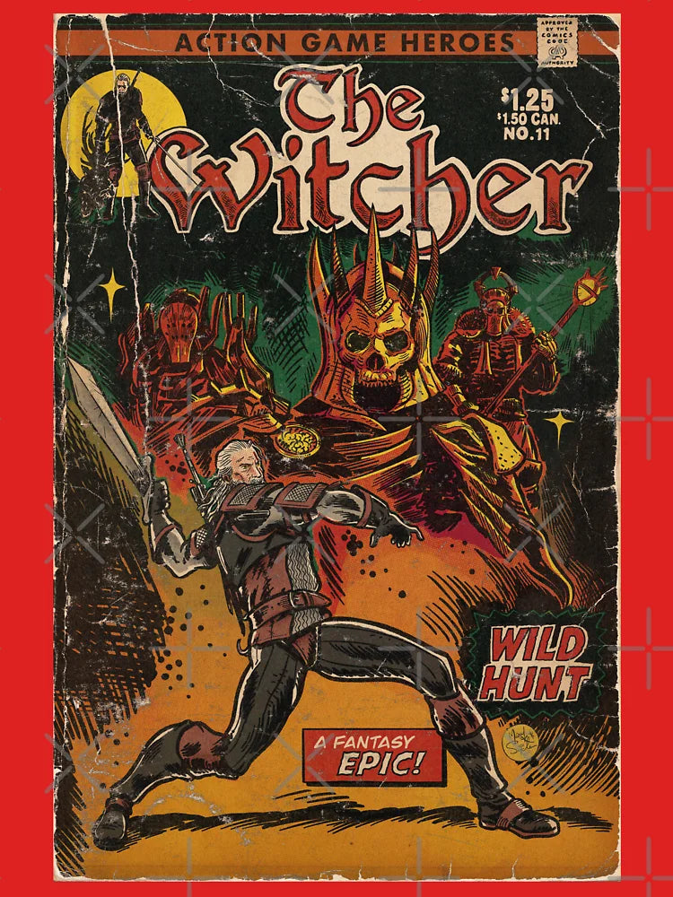 "Fantasy Epic" Comic Book Cover Fan Art Classic T-Shirt