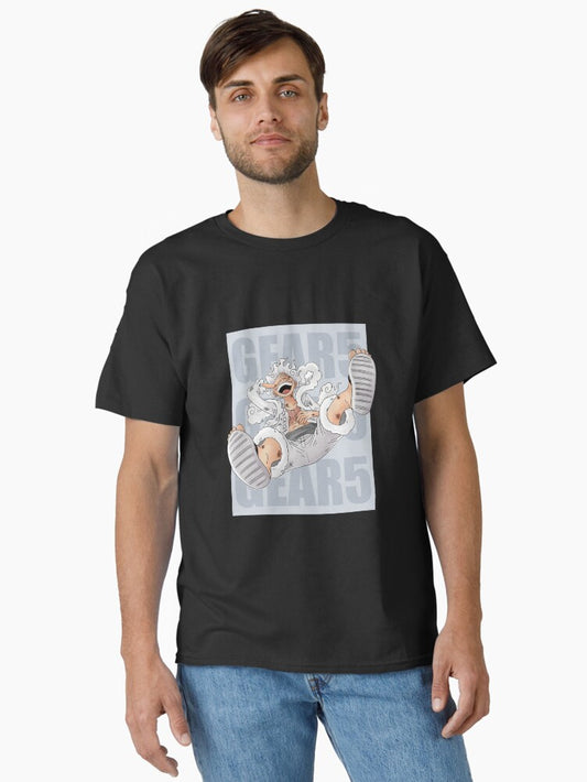 Gear 5 Luffy with Background Classic T-Shirt