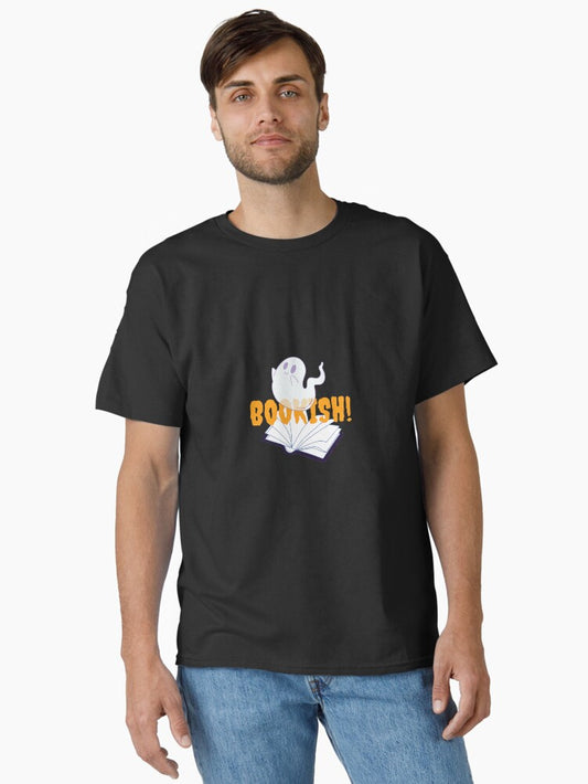 cute bookish ghost Classic T-Shirt
