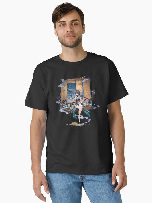 Honkai: Star Rail - Ruan Me Official Character Wish - Gacha Splash Art Classic T-Shirt