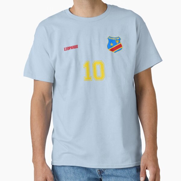 Democratic Republic of the Congo (DR Congo) Soccer Pride Retro Football Jersey for Fans Classic T-Shirt
