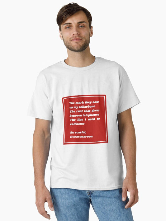 Taylor Swift - Midnights - Maroon Classic T-Shirt Style001