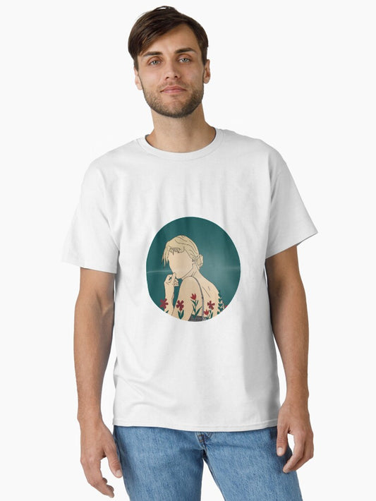 Taylor Swift Folklore Sticker Drawing Classic T-Shirt